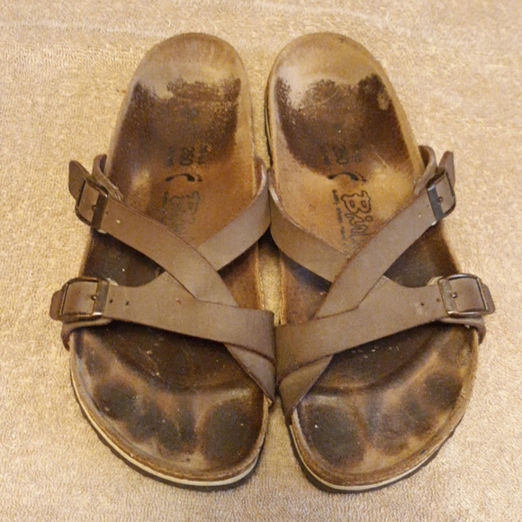 criss cross birkenstocks